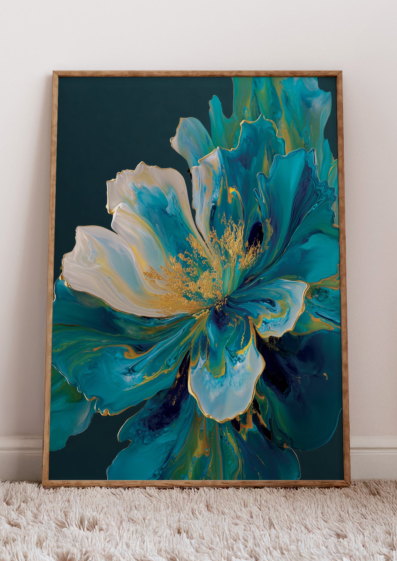 Teal Bloom