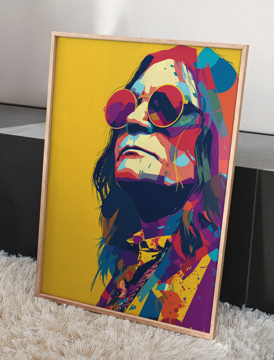 Ozzy Osbourne Pop Portrait