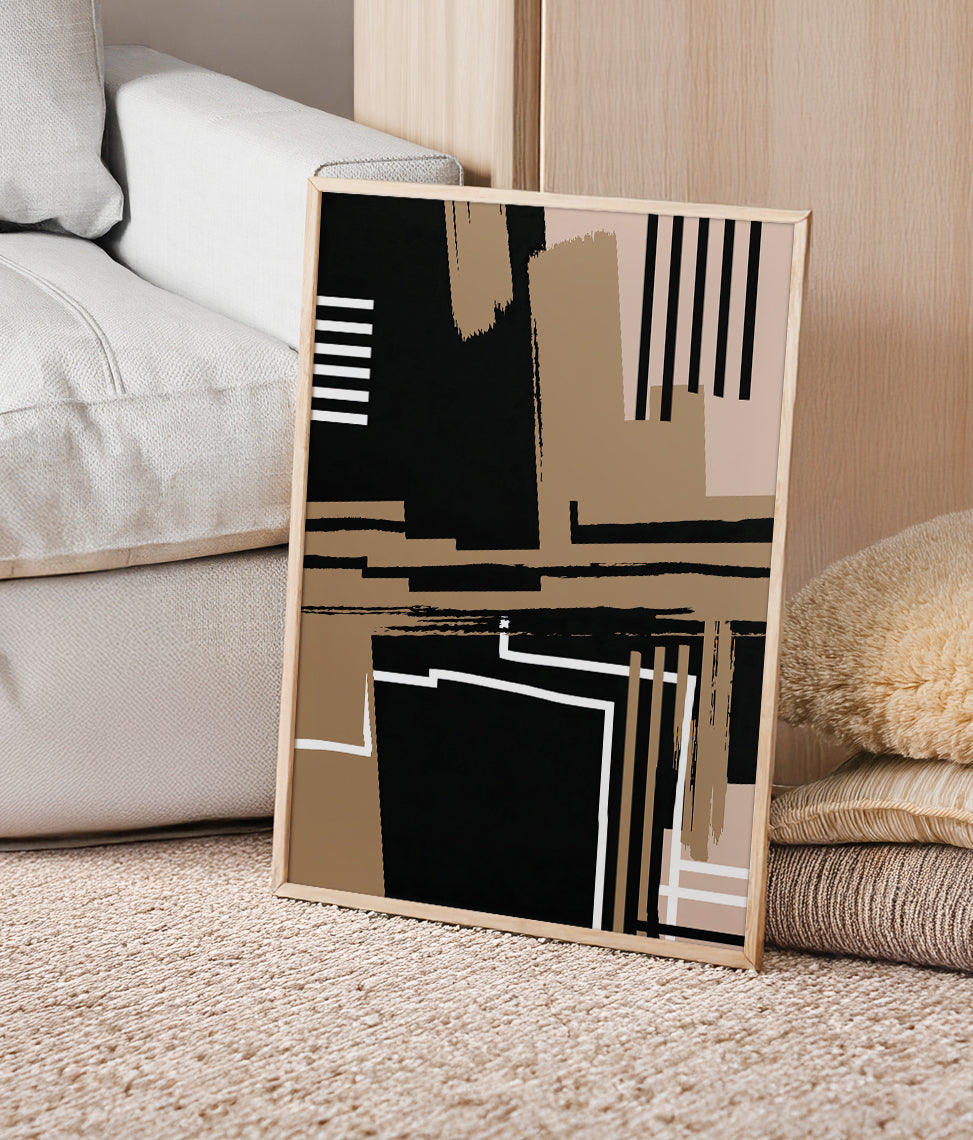 Brown Geometric