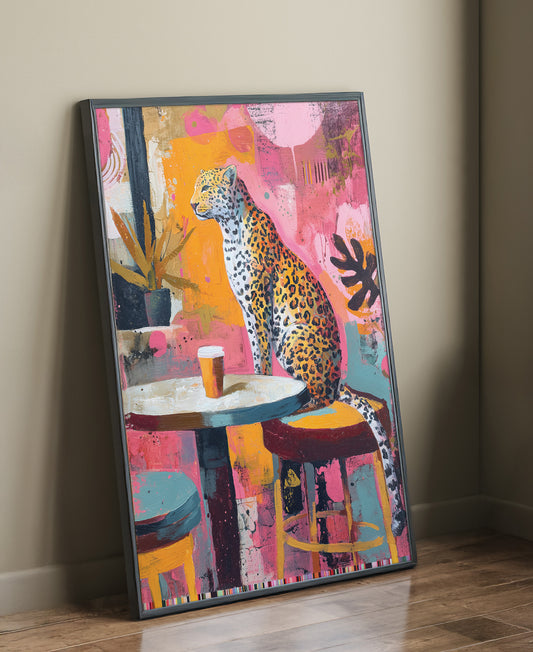Left Leopard Coffee Shop