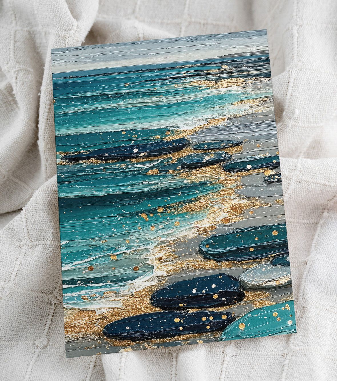 Coastal Stillness coastal seascape wall art print artwork preview