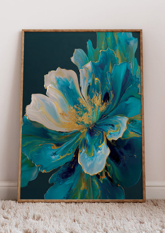 Teal Bloom