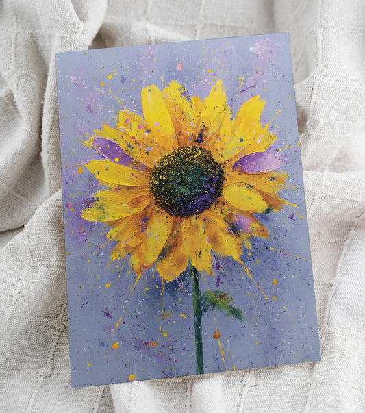 Single Pastel Sunflower
