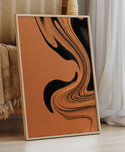 Brown Swirl