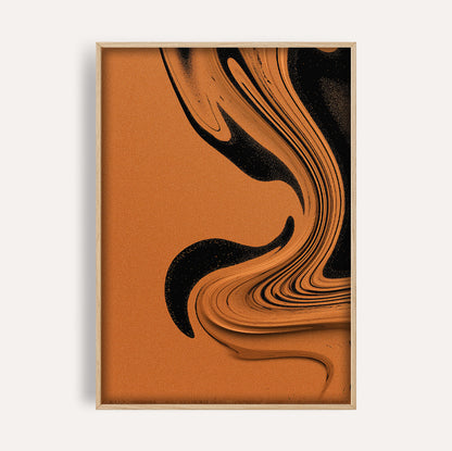 Brown Swirl