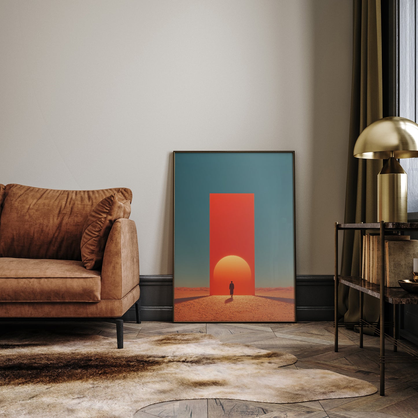 Geometric Desert Door