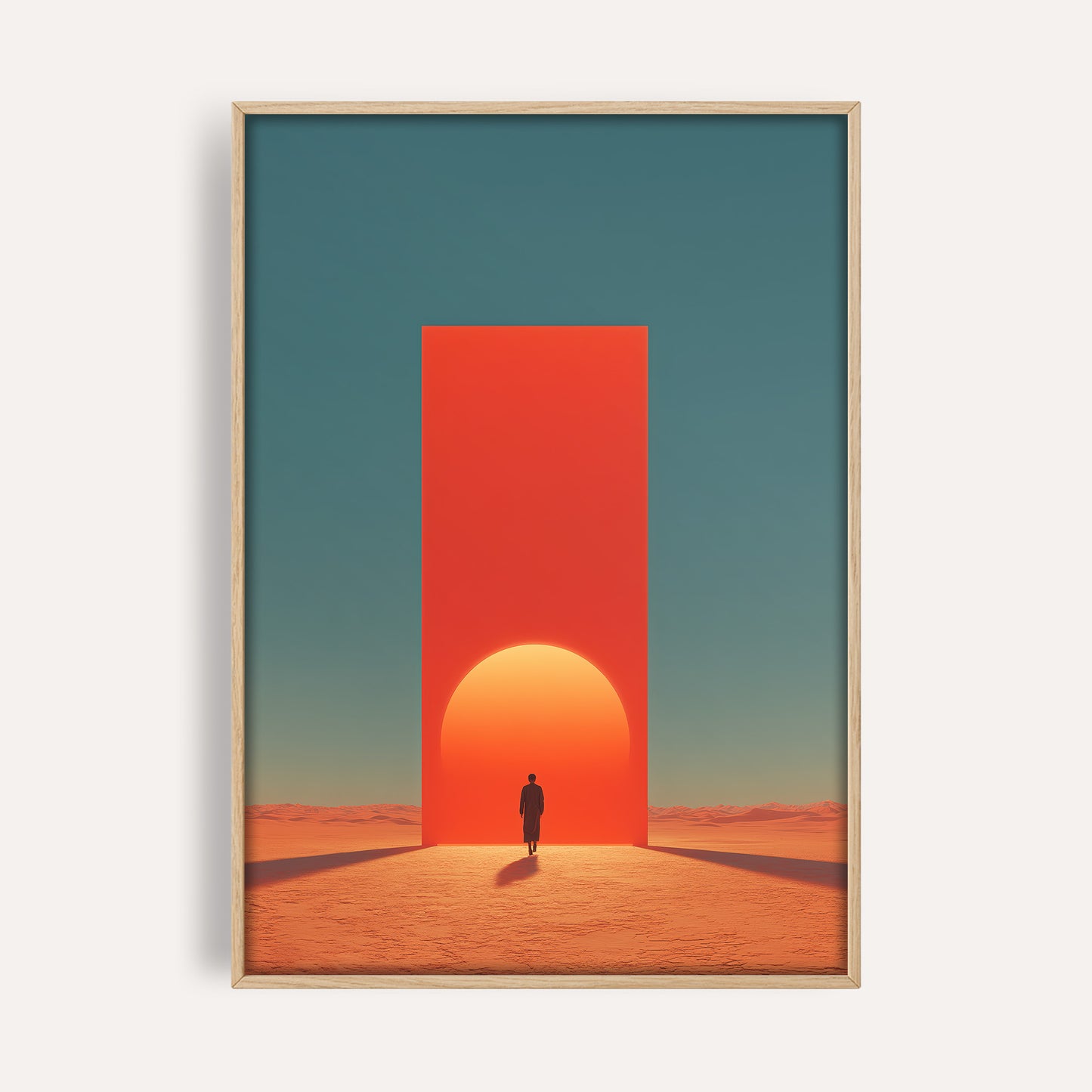 Geometric Desert Door