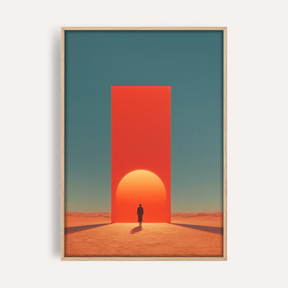 Geometric Desert Door