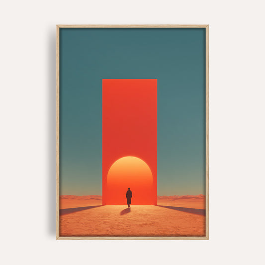 Geometric Desert Door